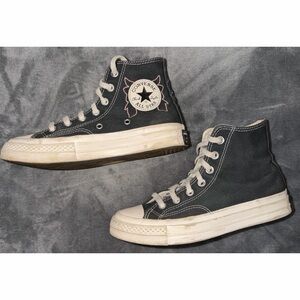 🩷 Converse High-Tops with Embroidered Accents